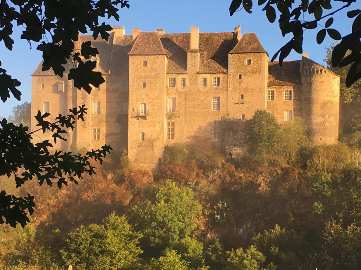 Chateau Vue Boussac Chambres D'Hotes Bagian luar foto